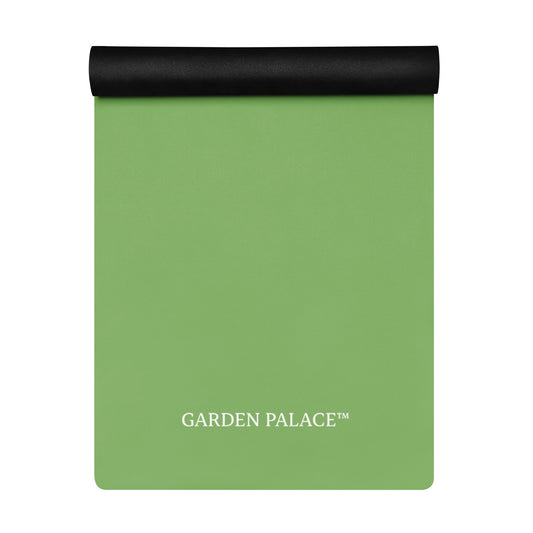 Green Minimalist Yoga mat by GARDEN PALACE™