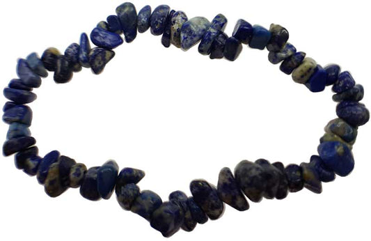 Lapis Lazuli chip bracelet